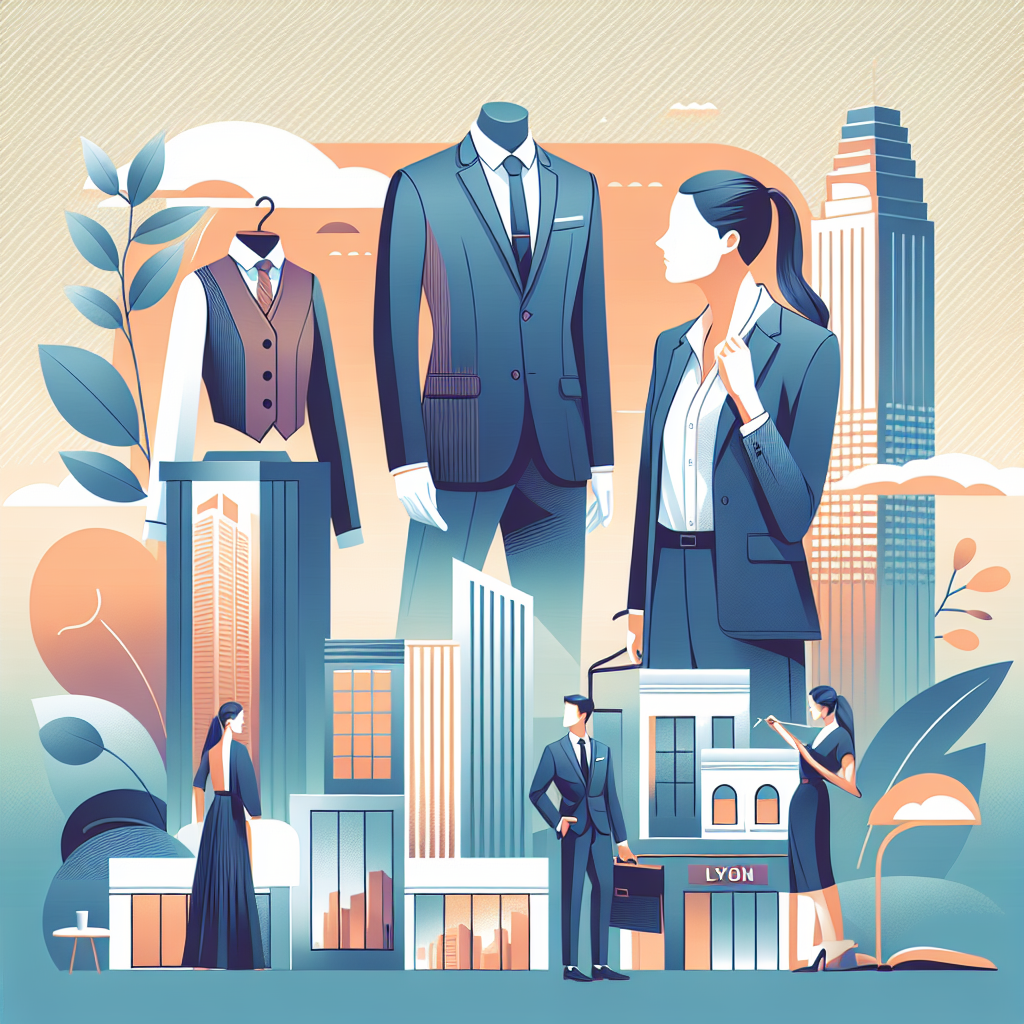 uniforme travail logo entreprise lyon
