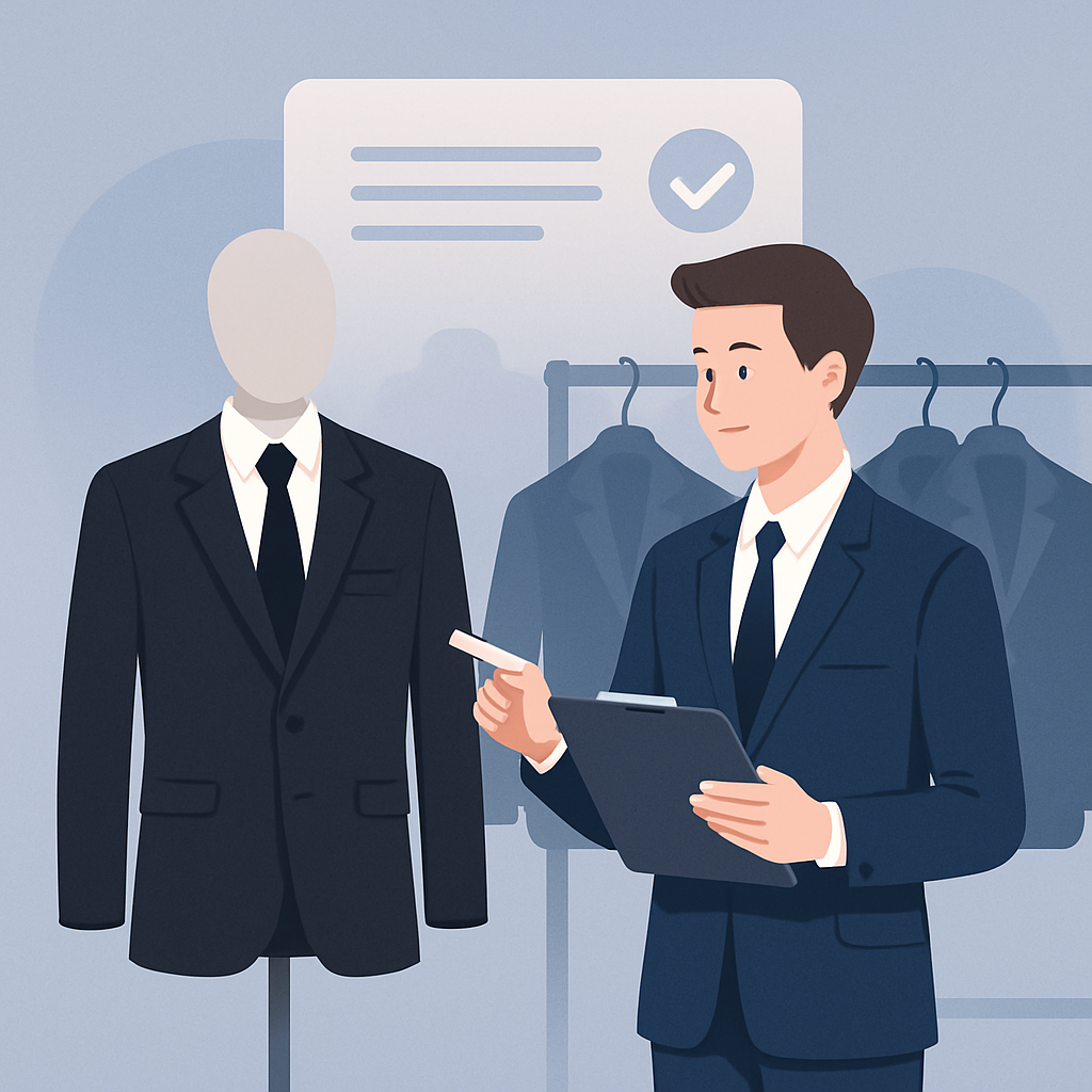 vêtements pompes funèbres fournisseur