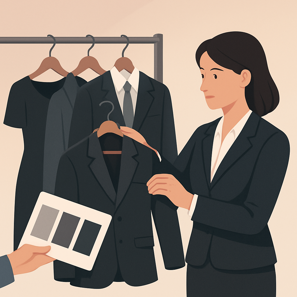 comment choisir tenue funéraire protocole