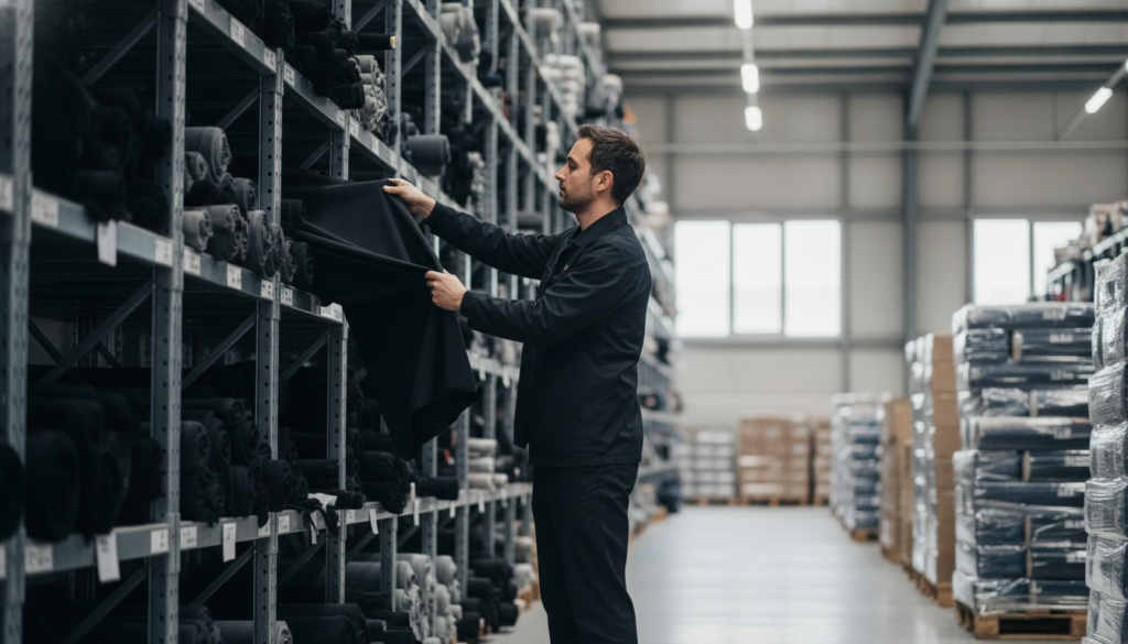 fournisseur textile funéraire stock immédiat