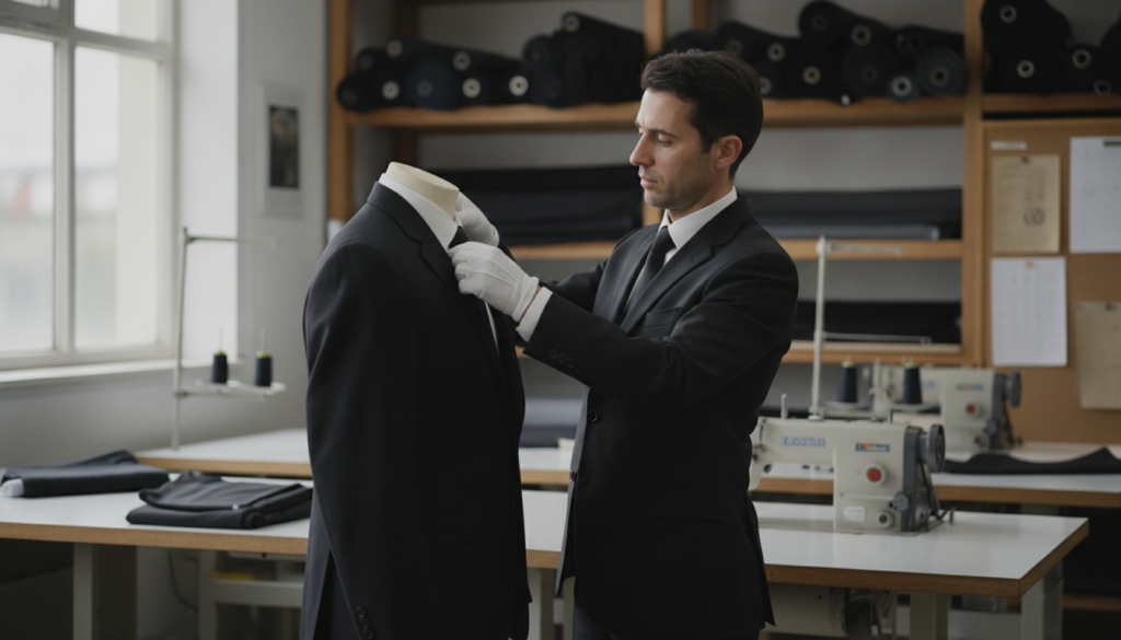 costume protocole noir fournisseur direct