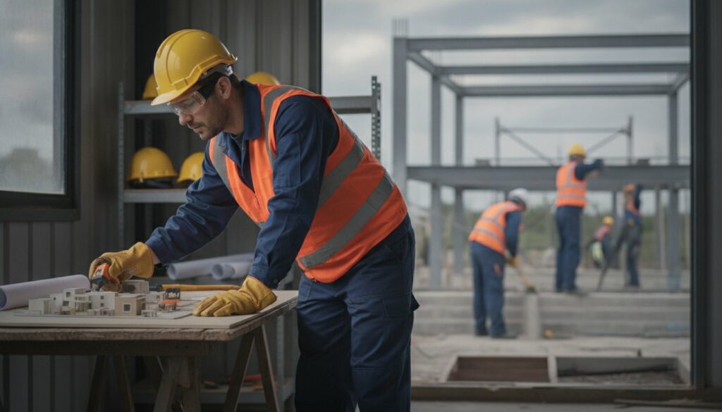 uniforme travail entreprise construction résistant
