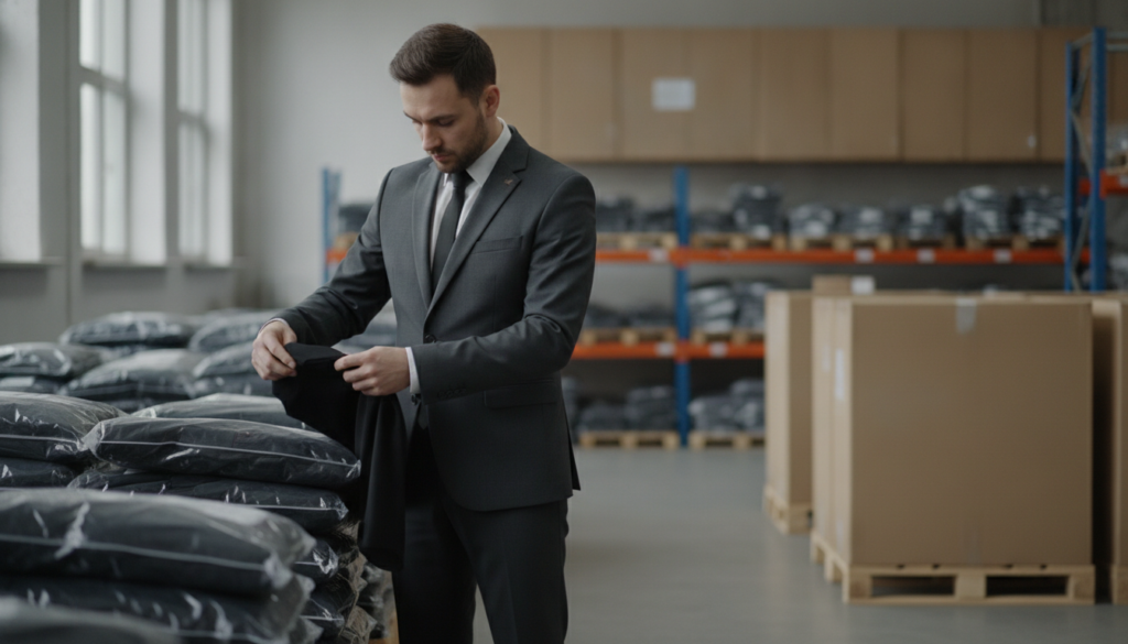 vêtements professionnels funéraires commande minimum